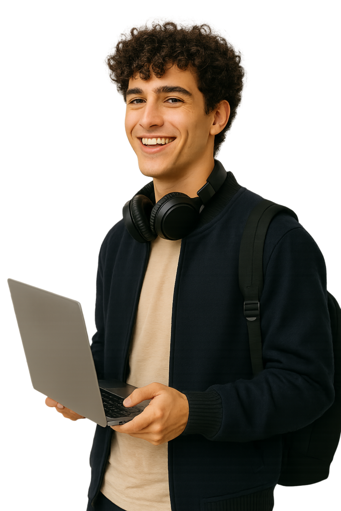 Un jeune étudiant de Moockit